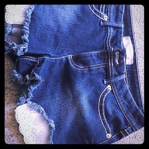 Jean shorts